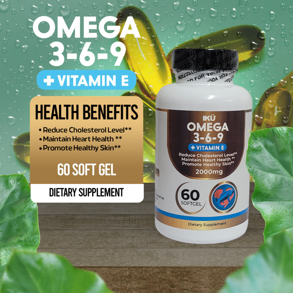 Omega 3-6-9 +Vitamin E