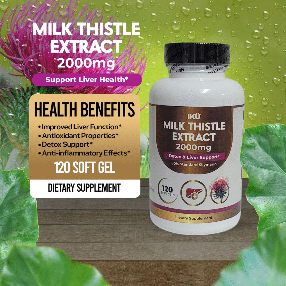 Milk Thistle Extract - 2000 mg